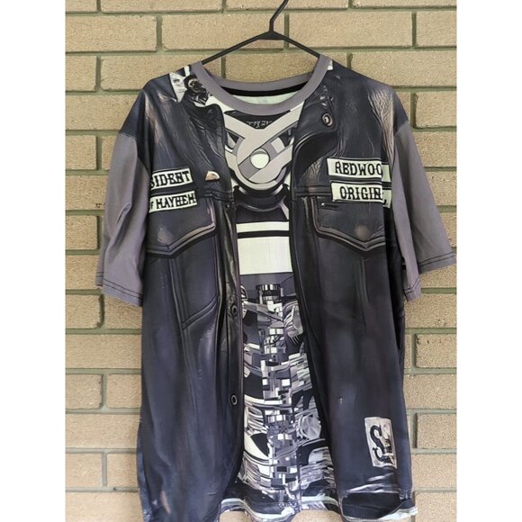 Sons of Anarchy "Cut" Masters of Mayham Graphic T-Shirt Size: L - Picture 1 of 3
